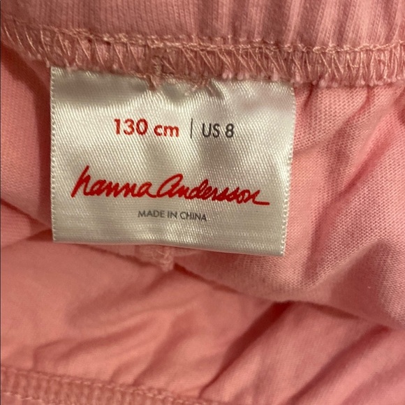 Hanna Anderson Pink Tiered Skirt with shorts . Size 8 - Picture 3 of 7